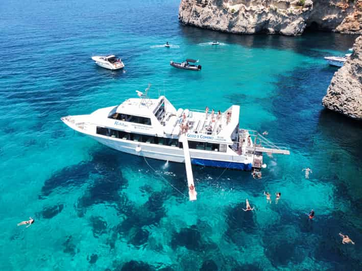 Desde Sliema Comino, Crystal Lagoon y Crucero por la Laguna Azul