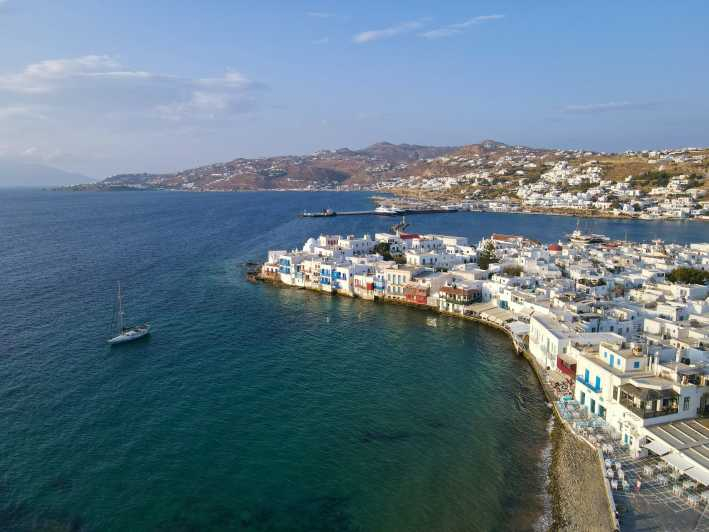 Desde Paros: Excursión de un día en catamarán por Delos y Mykonos