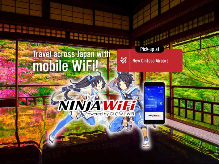 Sapporo, Japón: Wi-Fi móvil - Nuevo Chitose Doméstico