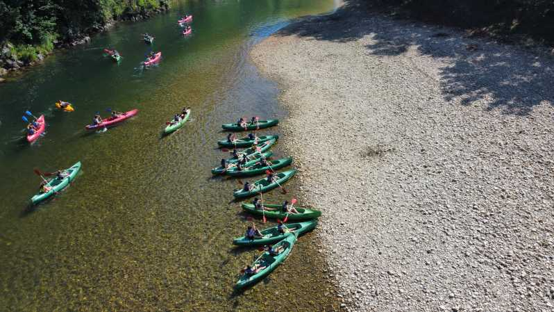 Arriondas: Descenso del río Sella en canoa