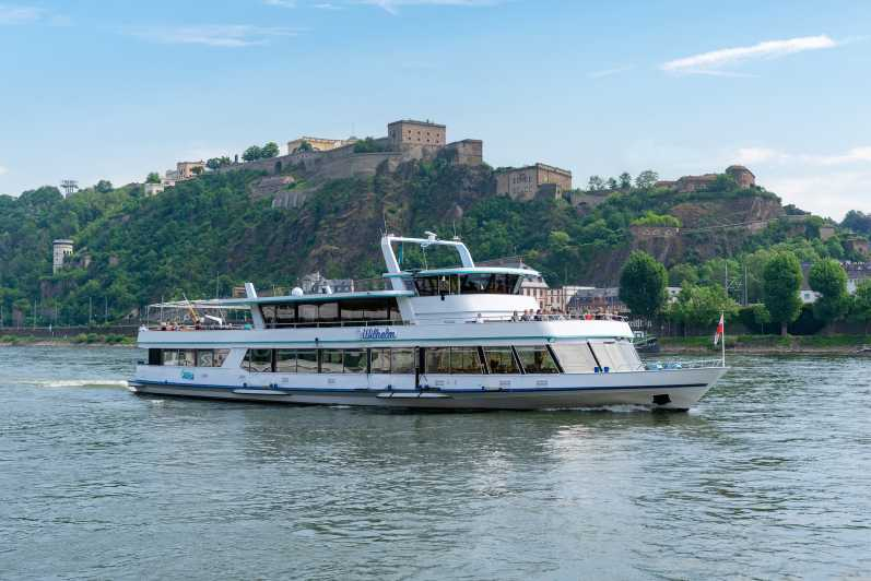 Coblenza: Crucero turístico por el casco antiguo a orillas del Rin