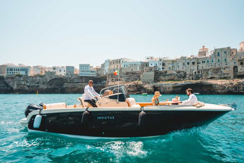 Polignano a Mare: Crucero en barco a las cuevas panorámicas con Prosecco