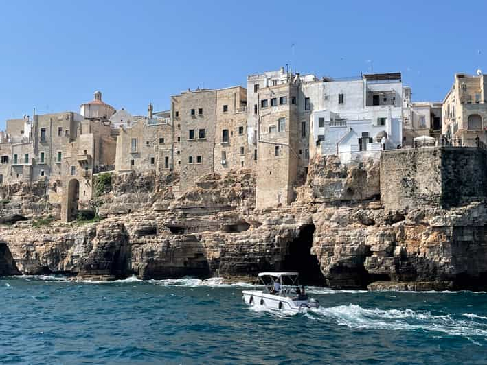 Polignano a Mare Excursión Privada a las Cuevas barco nuevo