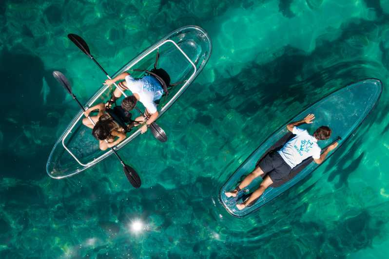 Arrábida: Excursión guiada en kayak transparente