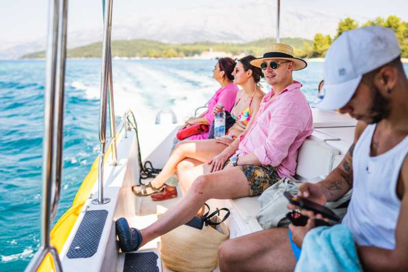 Korčula: Tour con paradas libres de 3 islas Billete diario