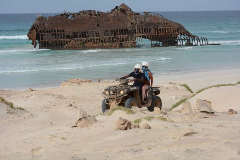 Boavista: Excursión guiada en quad al naufragio