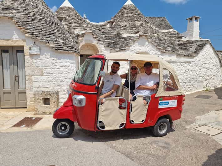 Audioguía en Tuk Tuk, Alberobello+Campo