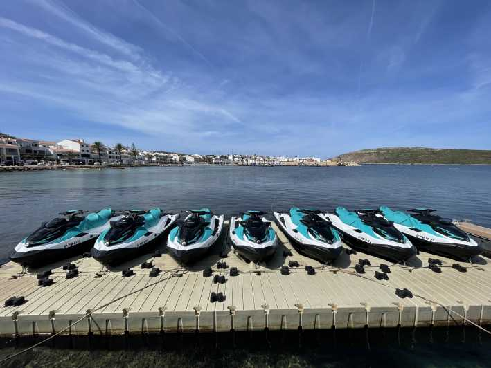 Menorca: tour de 1 hora por la costa norte en moto de agua