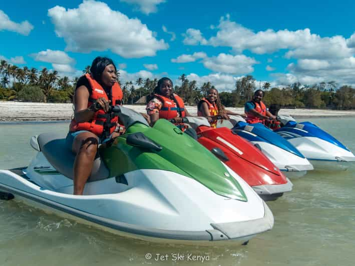 Safari en moto acuática con delfines