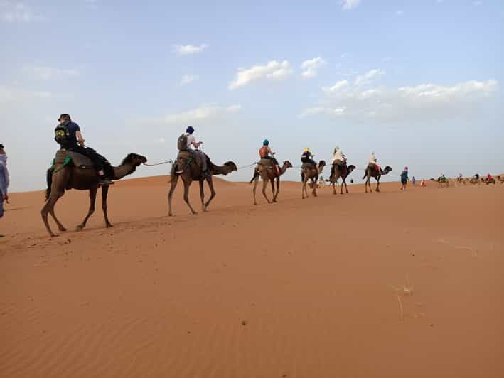 Excursión de 3 días de Marrakech a Fez pasando por el desierto del Sahara de Merzouga