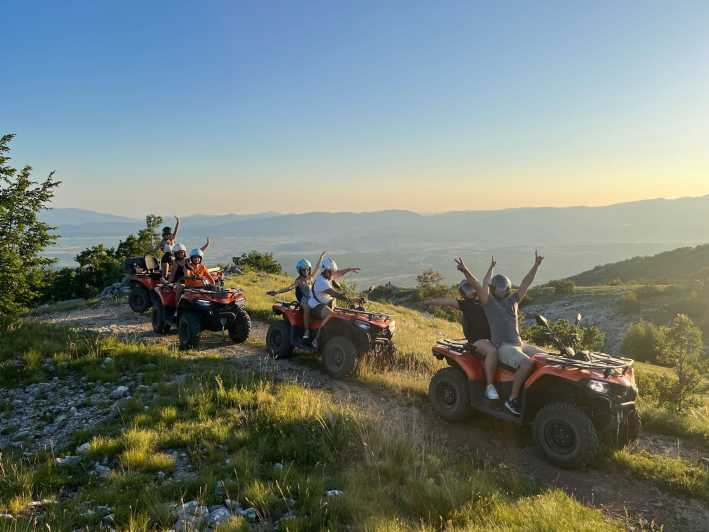 Desde Split: Excursión guiada de adrenalina en quad ATV