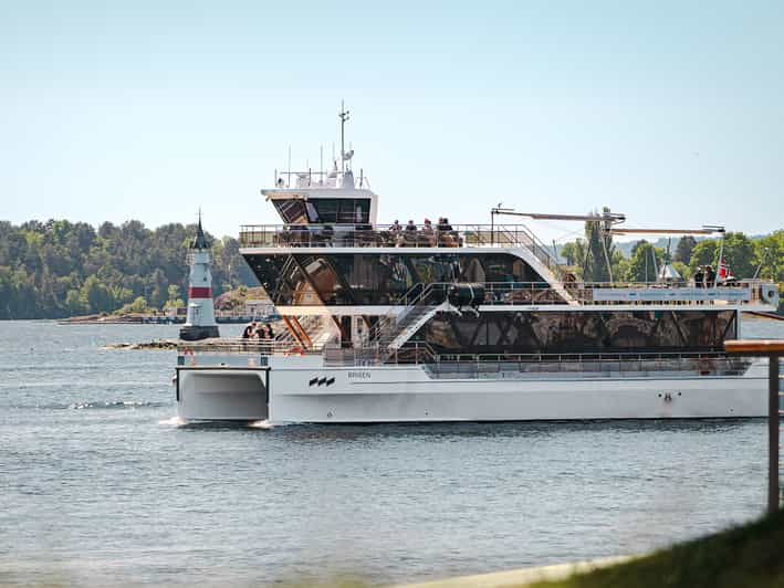 Oslo: Crucero guiado por el fiordo de Oslo en barco eléctrico silencioso