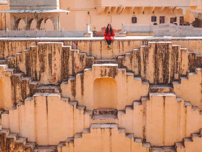 Jaipur: Tour turístico de un día completo en coche con guía