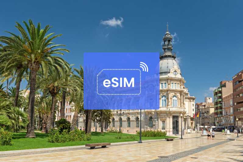 Murcia: España/ Europa eSIM Roaming Plan de Datos Móviles