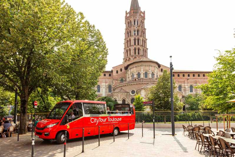 Toulouse: Tour turístico en minibús descapotable