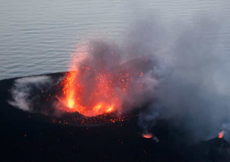 Desde Milazzo: Excursión de un día en barco a Vulcano, Panarea y Stromboli