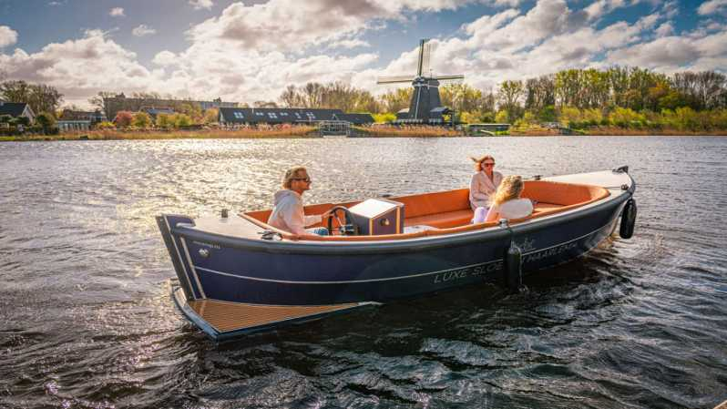 Haarlem: Alquiler de barcos privados Centro de la ciudad