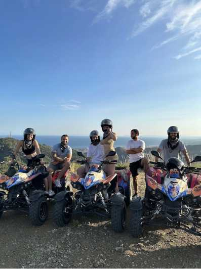 Marbella: Excursión guiada en quad con vistas al mar y al Peñón de Gibraltar