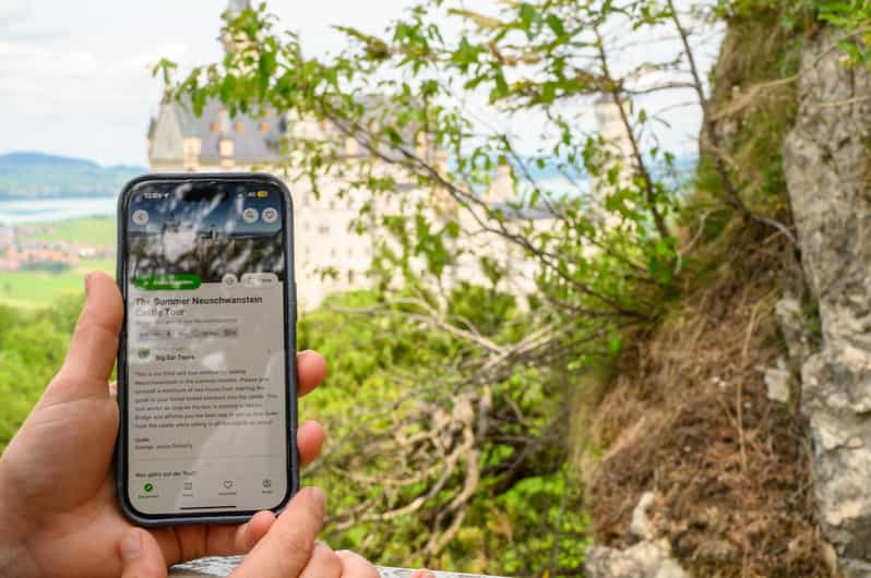 Neuschwanstein: Audioguía autoguiada con entradas al castillo