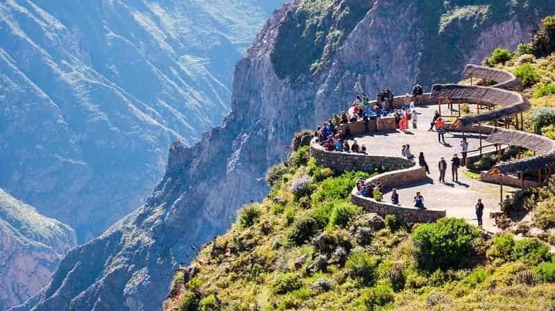 Excursión de un día al Cañón del Colca en Arequipa + Traslado a Puno