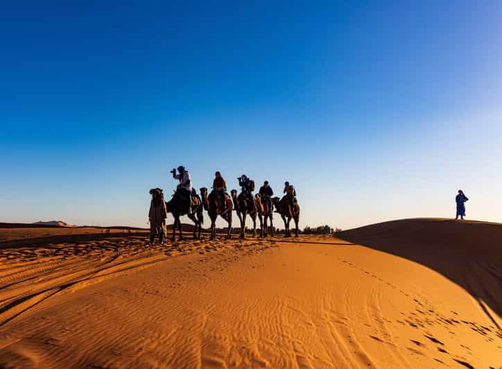 Excursión de 3 días al Desierto de Merzouga, campamento nocturno y excursión en camello