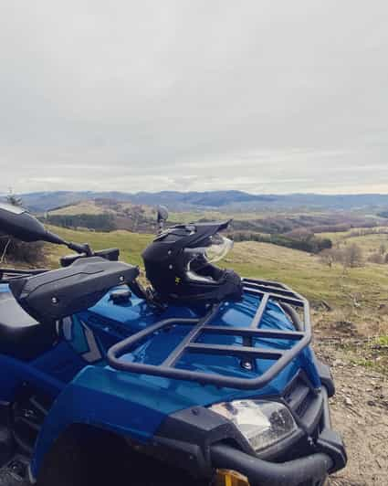 Excursión por la naturaleza en quad/ATV por los Cárpatos - pueblos y bosques