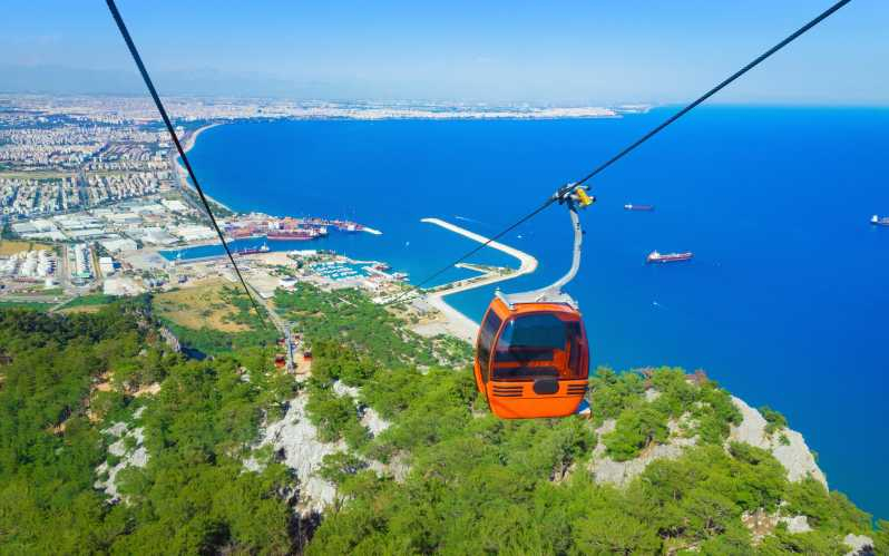 Antalya: Tour de la ciudad con teleférico y viaje en barco