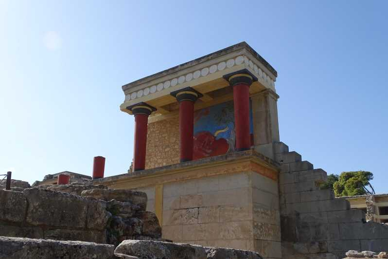 Cata de vinos y Palacio de Cnosos - Tour privado en Heraklion