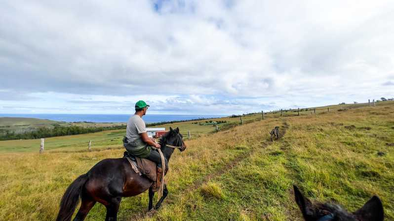 Excursión a caballo por Terevaka: El punto más alto y una vista de 360°.
