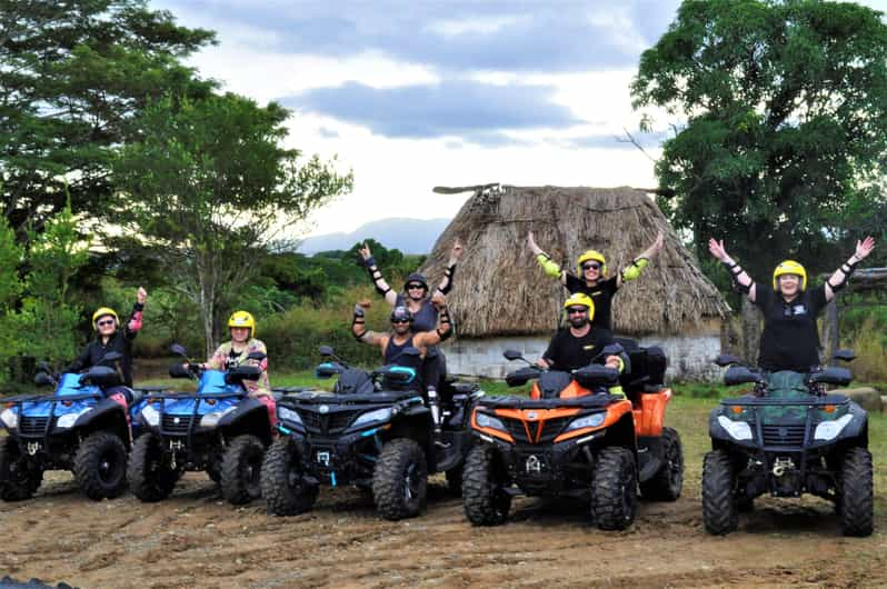 Nadi: Excursión de aventura en quad todoterreno con traslados