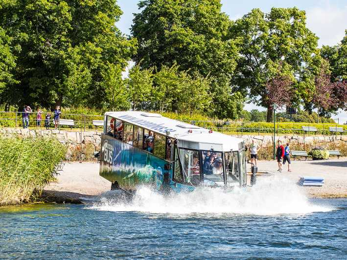 Estocolmo: tour por tierra y agua en autobús anfibio