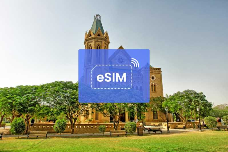 Karachi: Pakistán y Asia eSIM Roaming Plan de datos móviles