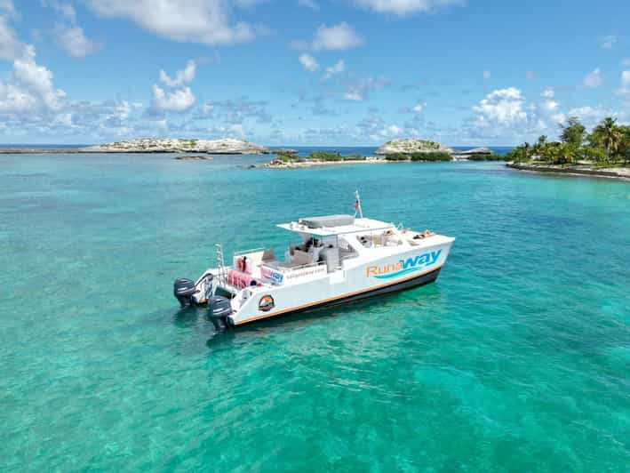 Fajardo: Excursión en lancha motora a Icacos con snorkel, almuerzo y bebidas