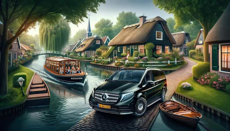 Ámsterdam: Explora Giethoorn en un tour privado con conductor