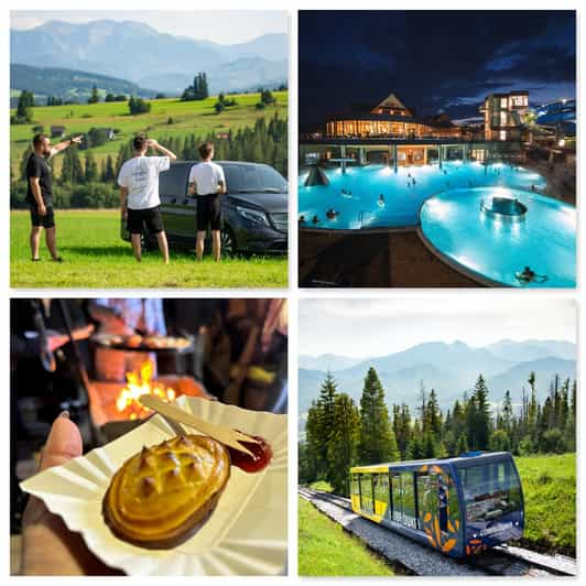 Desde Zakopane: Montañas Tatra con termas y funicular