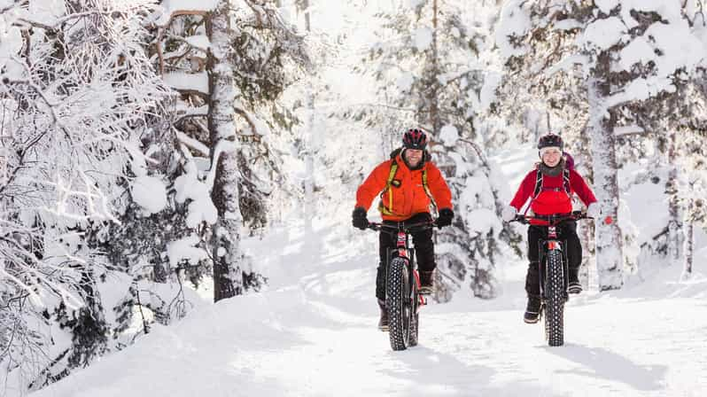 Pyhätunturi: Excursión en Fatbike Eléctrica por la Laponia finlandesa