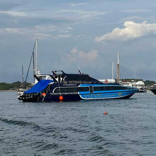 Denpassar: Barco rápido de ida entre Sanur y Nusa Penida