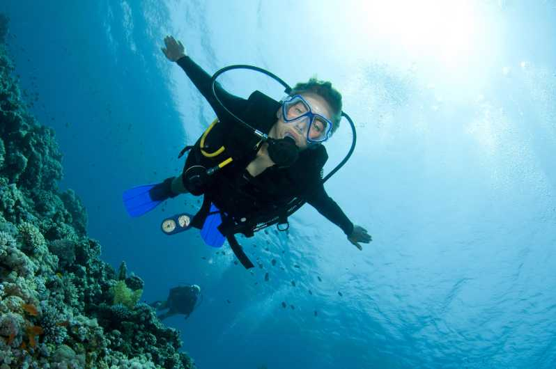 Hurghada: Paseo en barco de buceo y snorkel con almuerzo y bebidas
