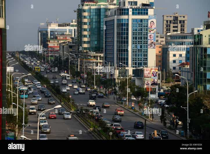 Tour de la ciudad de Addis Abeba.