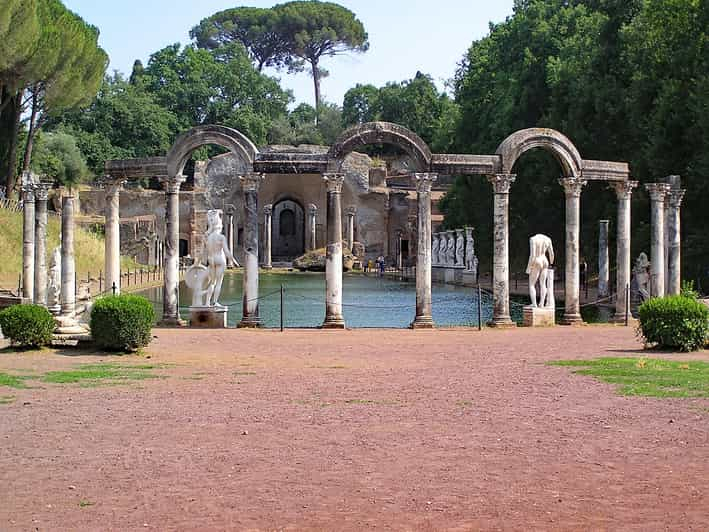 Visita a los Jardines de Tívoli: Villas Adriana y D'Este