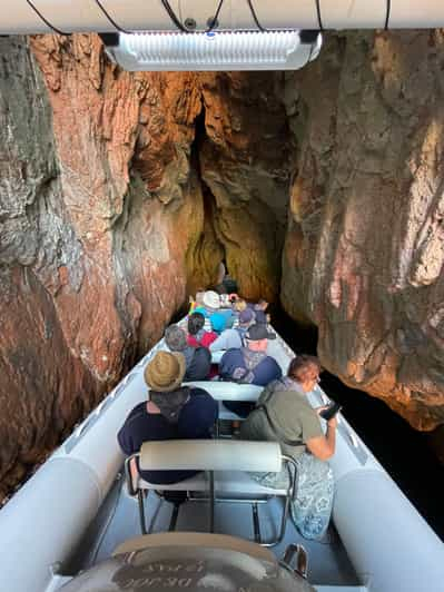 Sagone/Cargèse: Calanques de Piana Capo en Rosso semirrígido