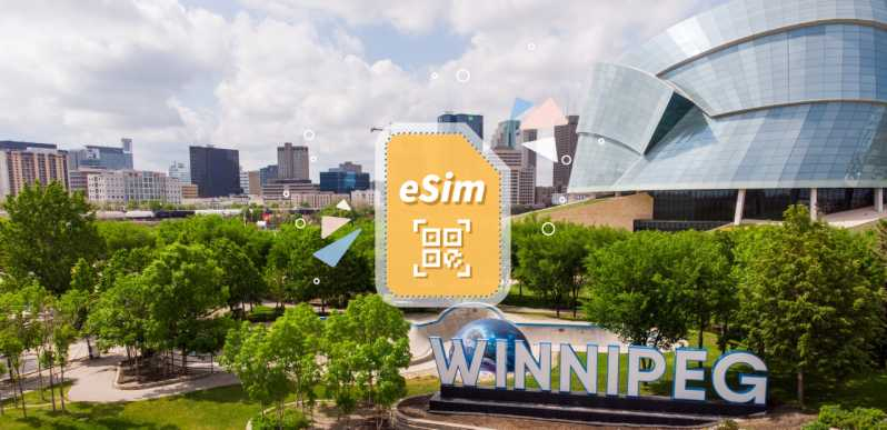 Winnipeg: Itinerancia eSIM en Canadá y EE.UU.