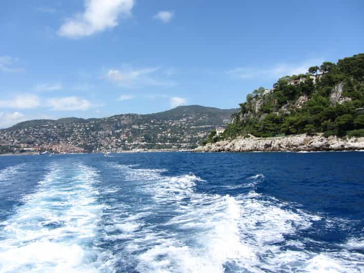 Tour en bateau jusqu'à Saint-Jean-Cap-Ferrat avec escale