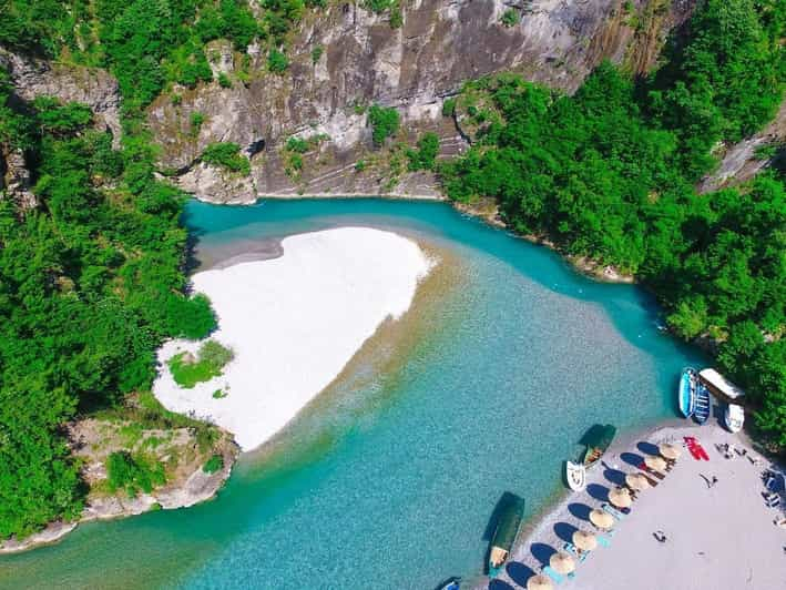 Golem/Tirana/Durrës: Excursión de un día al río Shala y al lago Koman