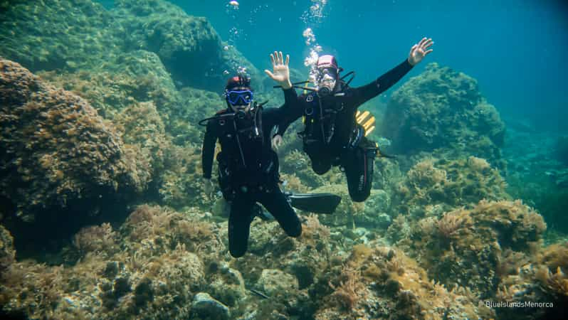 Prueba Scuba Menorca: tu primera respiración submarina en el océano