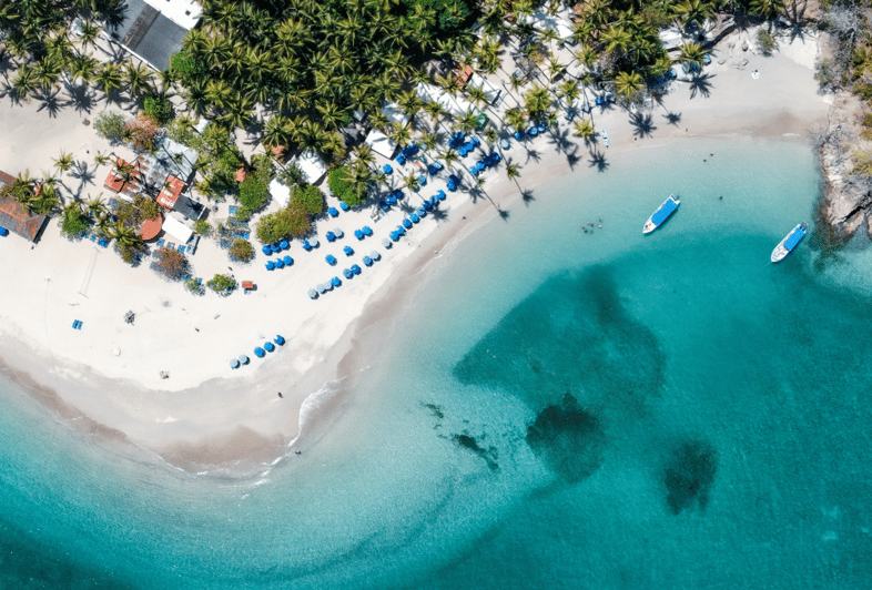 Isla Tortuga; lancha rápida, almuerzo, snorkel (Desde Puntarenas)