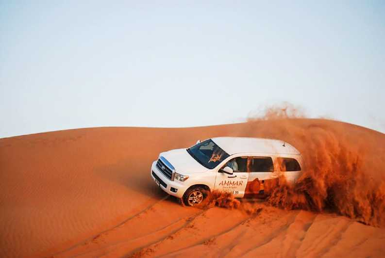 Dubai: Safari por las Dunas Rojas, Paseo en Camello, Sandboard y Cena