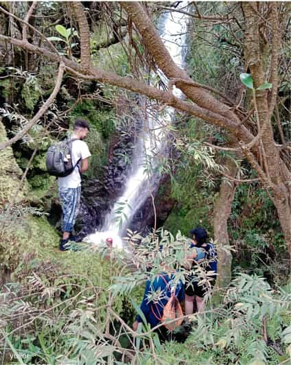 Cali Cascada del río Cali y GRANDES piscinas fluviales