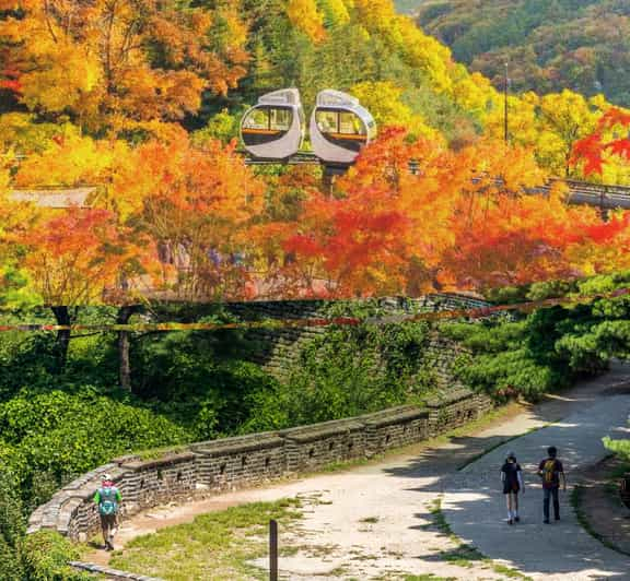 Excursión de un día al Bosque de Hwadam y al Pueblo Popular de Namhansanseong