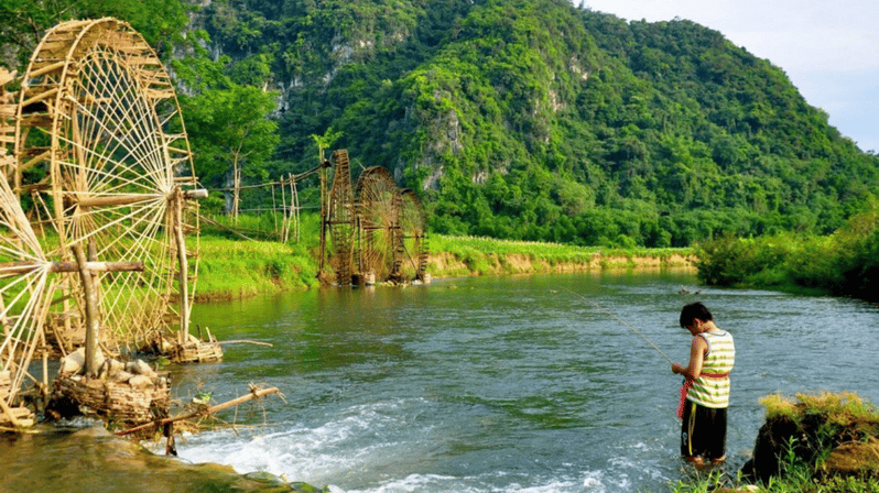 Desde Pu luong : Excursión única de 1 día por las terrazas de arroz en grupo reducido